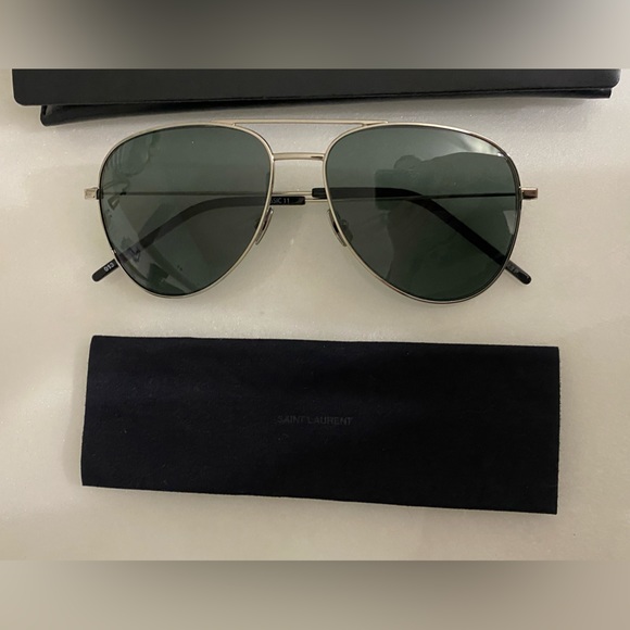 YSL Unisex Aviator Sunglasses CLASSIC 11 - Picture 3 of 7